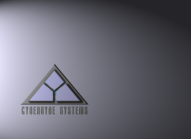 Triangle side cyberdyne systems logo free wallpaper for desktop - medium preview image