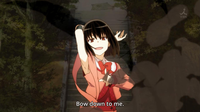 Woman red dress forest ufotable free wallpaper for desktop - medium preview image