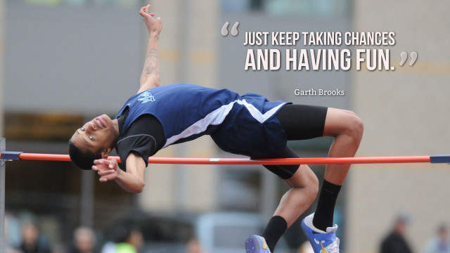 Just keep taking chances inspirational free wallpaper for desktop - medium preview image