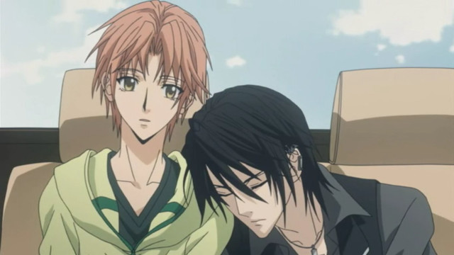 Two people car looking ground free wallpaper for desktop - medium preview image