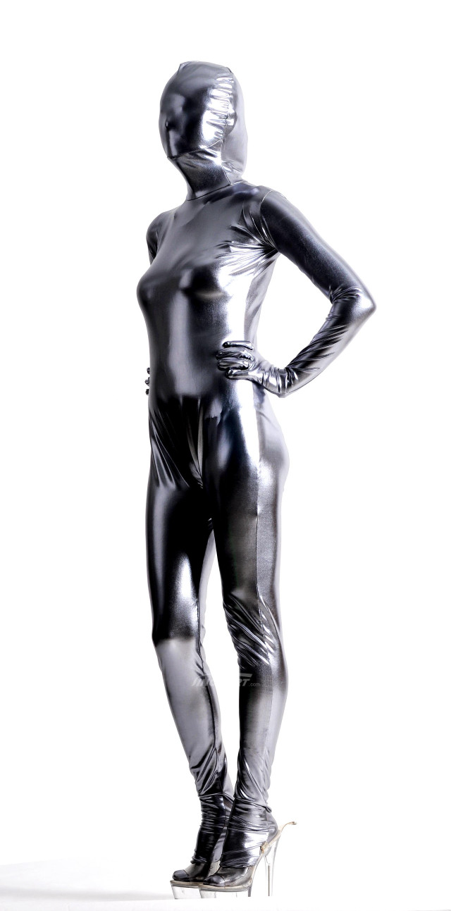 Woman silver bodysuit daphne allen free wallpaper for mobile - medium preview image