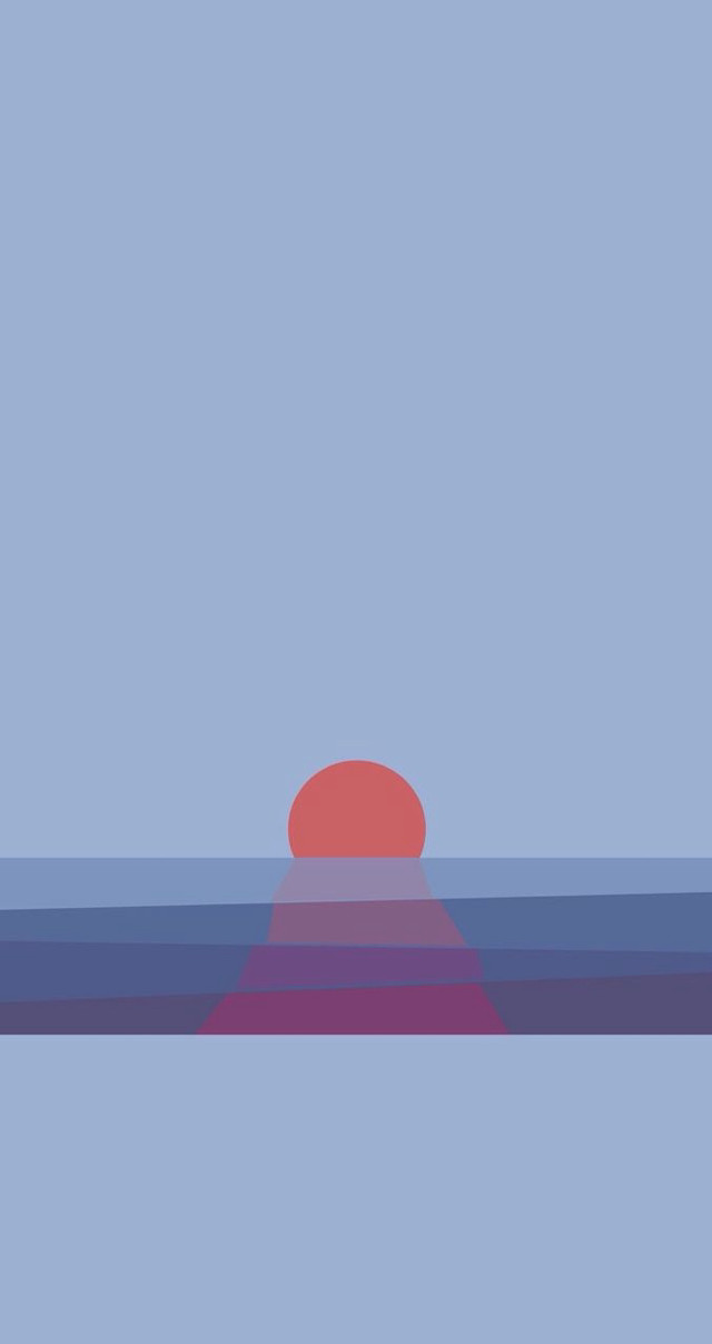 Red ball blue surface blue free wallpaper for mobile - medium preview image