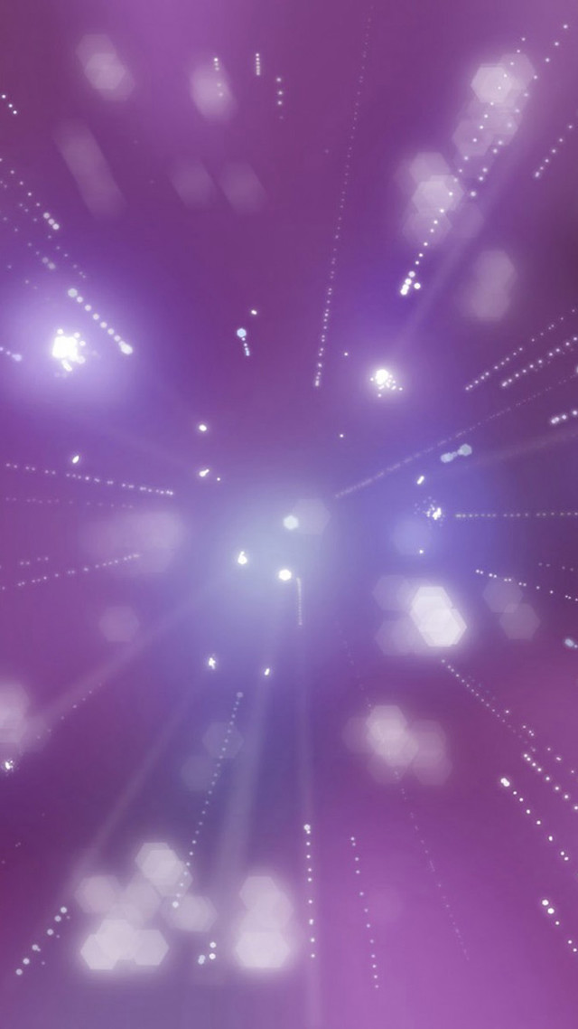 Purple background white lights stars free wallpaper for mobile - medium preview image