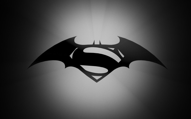 Batman logo night light shadow free wallpaper for desktop - medium preview image