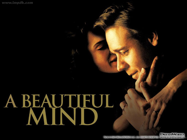 Beautiful mind movie poster kissing free wallpaper for desktop - medium preview image