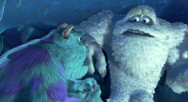 Cartoon character monster cave background free wallpaper for desktop - medium preview image