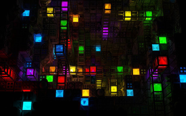 Colorful background squares different colors #5 free wallpaper for desktop - medium preview image