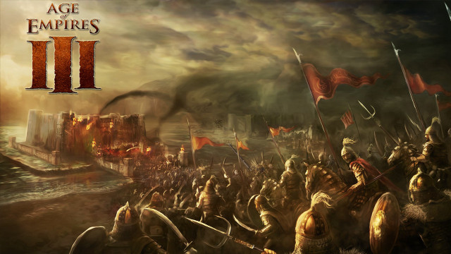 Battle scene people flags painting #2 free wallpaper for desktop - medium preview image