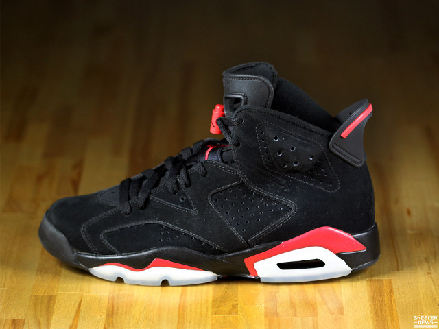 Black red sneakers wooden floor #2 free wallpaper for desktop - medium preview image