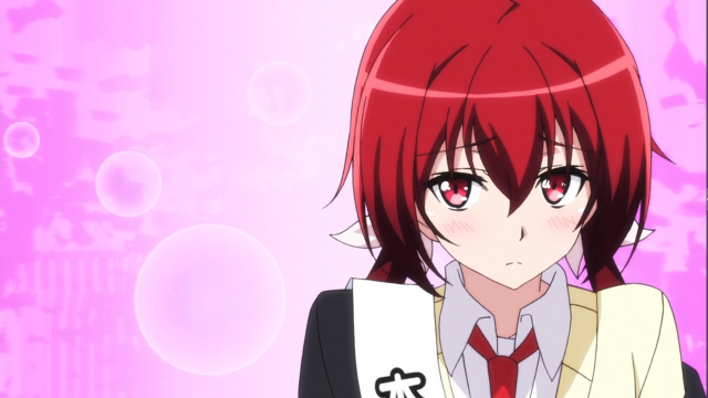 Girl red hair tie serious #2 free wallpaper for desktop - medium preview image