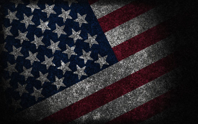 Grungy flag dark background red free wallpaper for desktop - medium preview image