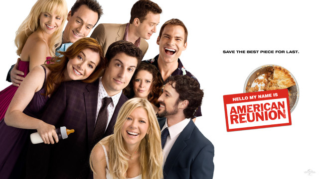 American reunion group photo mustache free wallpaper for desktop - medium preview image