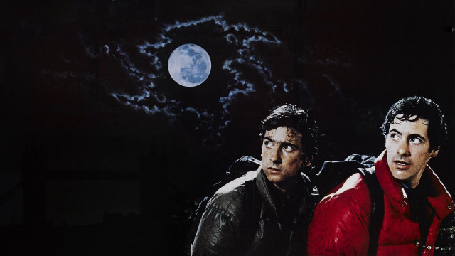 Two men full moon clouds free wallpaper for desktop - medium preview image