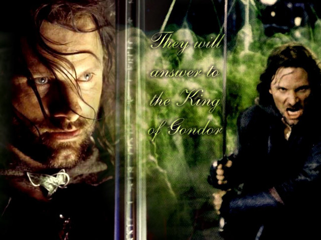 Bearded man sword quote image free wallpaper for desktop - medium preview image