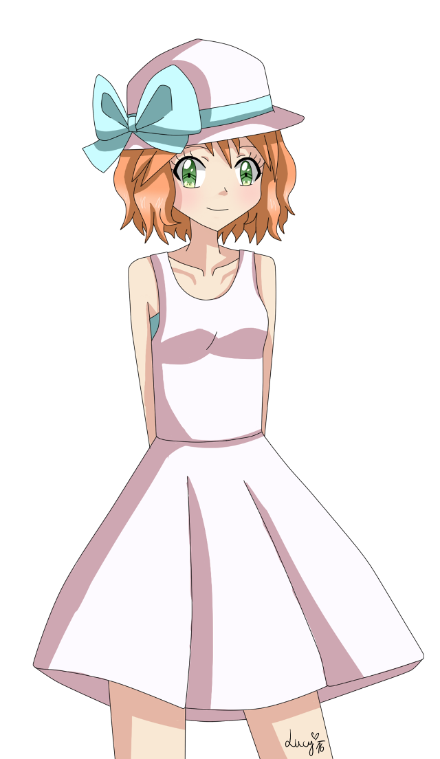 Girl dress hat bow black free wallpaper for mobile - medium preview image