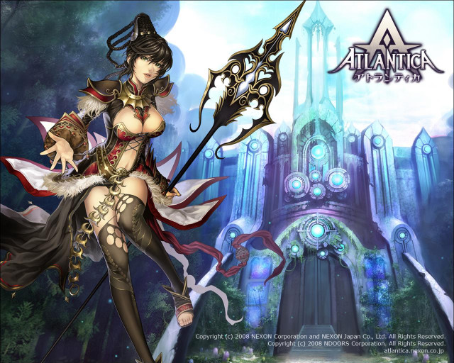 Woman costume sword holding image #3 free wallpaper for desktop - medium preview image