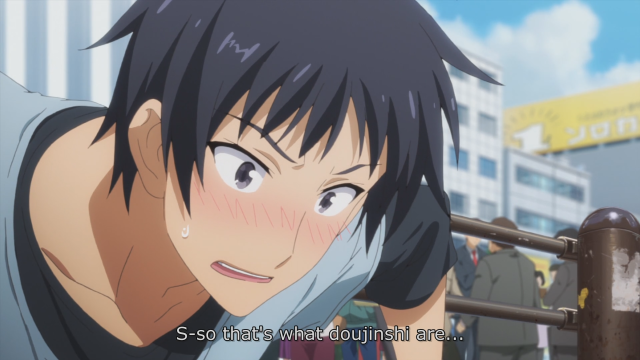 Sad man gray shirt leaning free wallpaper for desktop - medium preview image