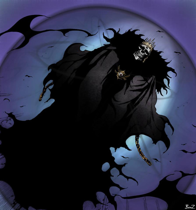 Demon skull crown drawing art free wallpaper for tablet - medium preview image