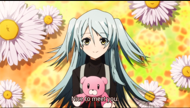 Girl long hair pink teddy free wallpaper for desktop - medium preview image