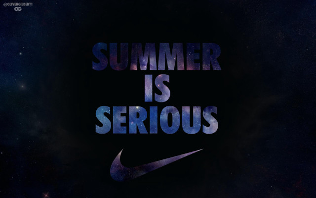Nike summer stars aurora planet free wallpaper for desktop - medium preview image