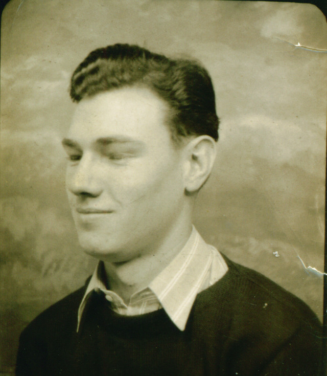 Man sweater tie portrait blackwhite free wallpaper for tablet - medium preview image