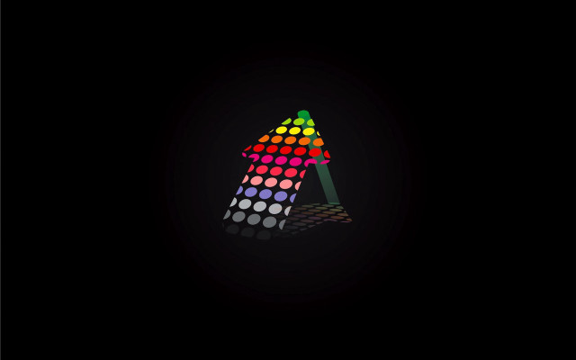 Colorful object black background altichiero free wallpaper for desktop - medium preview image