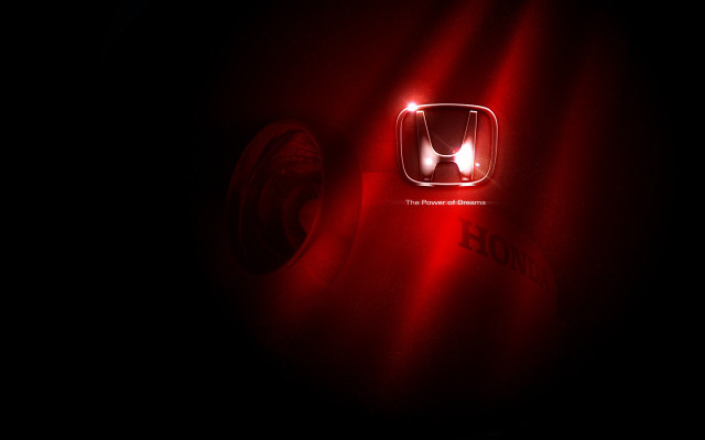 Red light car dark white free wallpaper for desktop - medium preview image