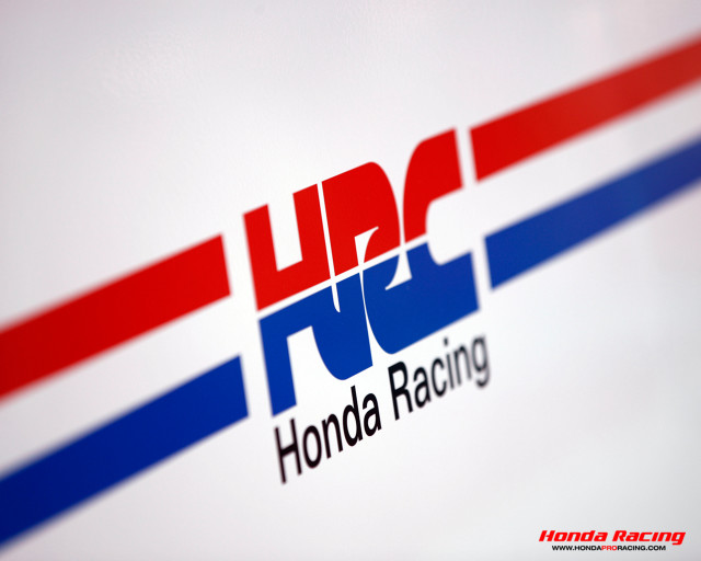 Honda racing logo white background free wallpaper for desktop - medium preview image