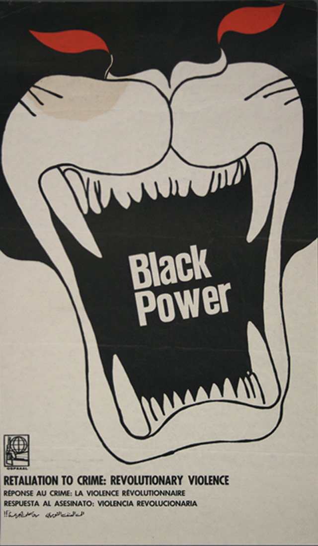 Black power poster red eyes free wallpaper for mobile - medium preview image