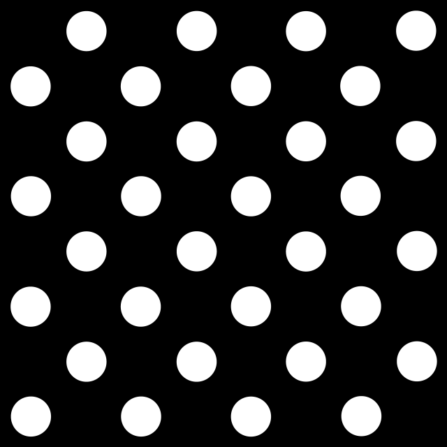 Black white polka dot pattern free wallpaper for tablet - medium preview image