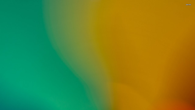 Blurry yellow green white bird free wallpaper for desktop - medium preview image