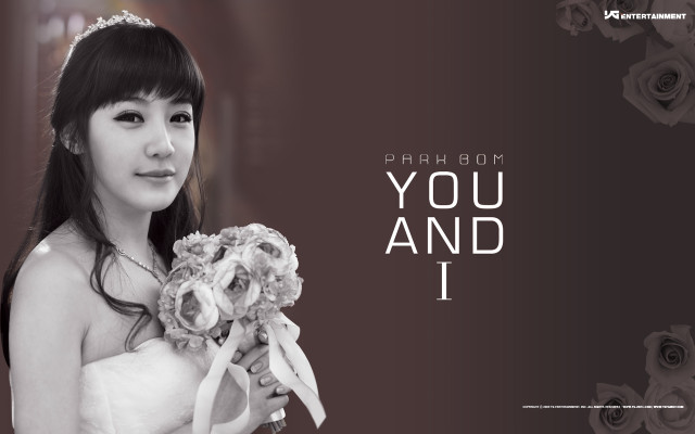 Woman wedding dress bouquet flowers free wallpaper for desktop - medium preview image