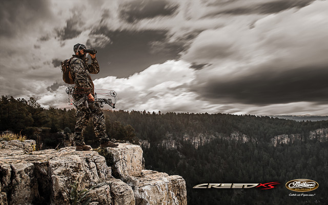 Man cliff camera standing top free wallpaper for desktop - medium preview image