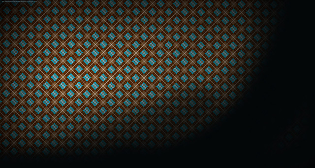 Black background blue brown pattern free wallpaper for desktop - medium preview image