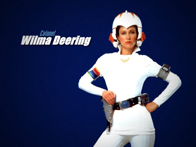 Woman white costume gun helmet free wallpaper for desktop - medium preview image