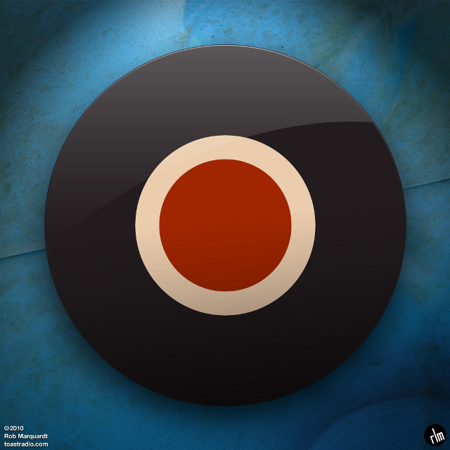 Black red circle blue background free wallpaper for tablet - medium preview image