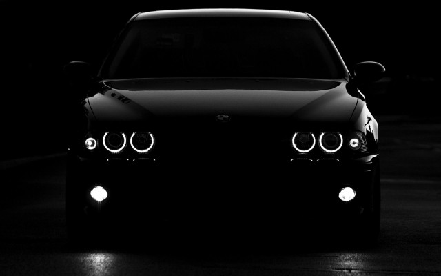 Car dark room lights on free wallpaper for desktop - medium preview image