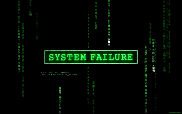 System failure green wireframe multiple free wallpaper for desktop - medium preview image