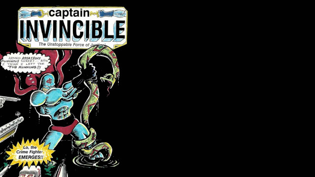 Captain invinible comic book cover free wallpaper for desktop - medium preview image