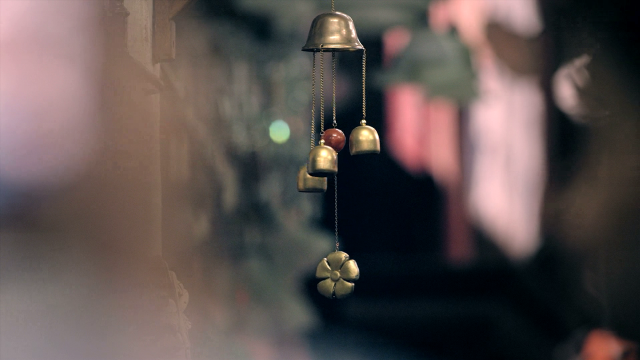 Bell hanging wall bells shamrock free wallpaper for desktop - medium preview image