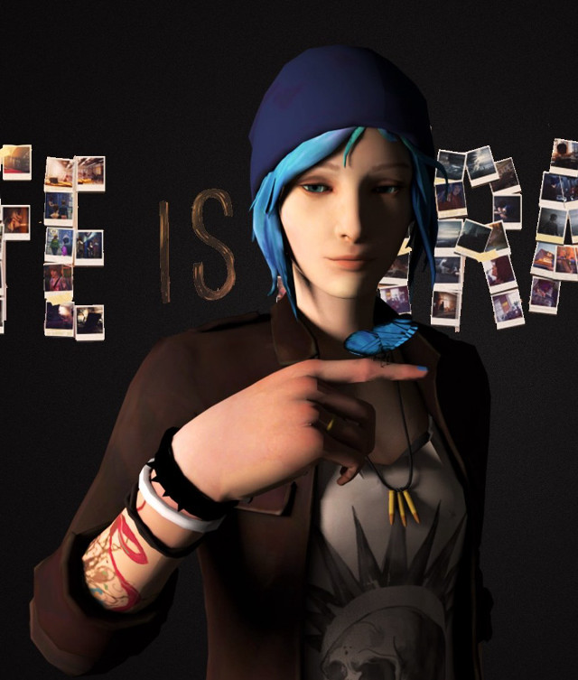 Blue hair hat bird hooded free wallpaper for tablet - medium preview image