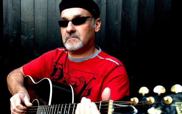 Man sunglasses redshirt guitar blackwall free wallpaper for desktop - medium preview image