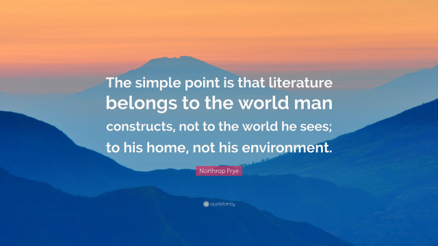 World literature man construct quote free wallpaper for desktop - medium preview image
