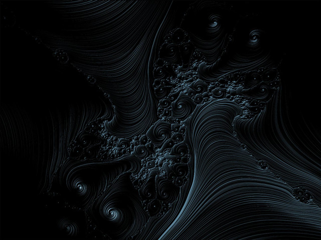 Black white abstract background waves free wallpaper for desktop - medium preview image