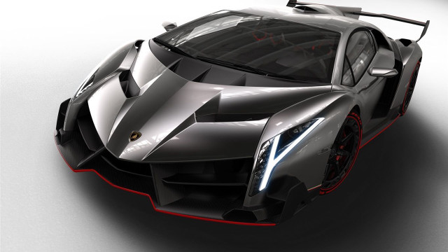 Silver sports car red stripe #2 free wallpaper for desktop - medium preview image