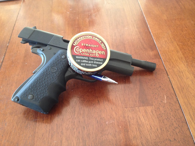 Gun beer wooden table pen free wallpaper for desktop - medium preview image