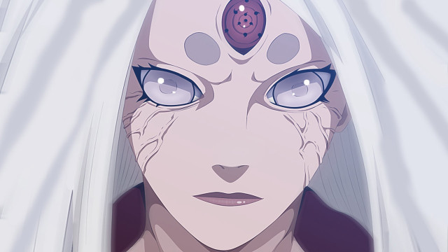 Woman blue eyes white hair #2 free wallpaper for desktop - medium preview image