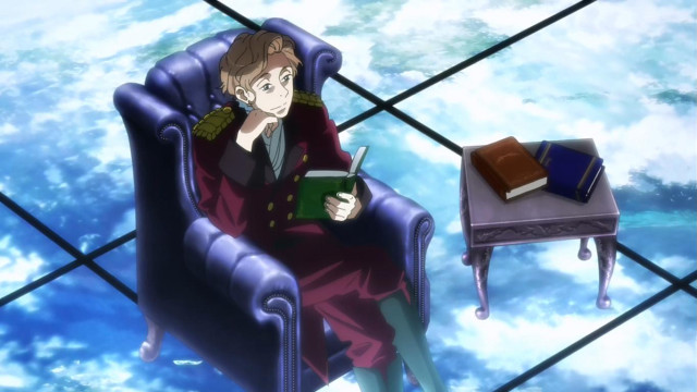 Man sitting chair book lap #2 free wallpaper for desktop - medium preview image