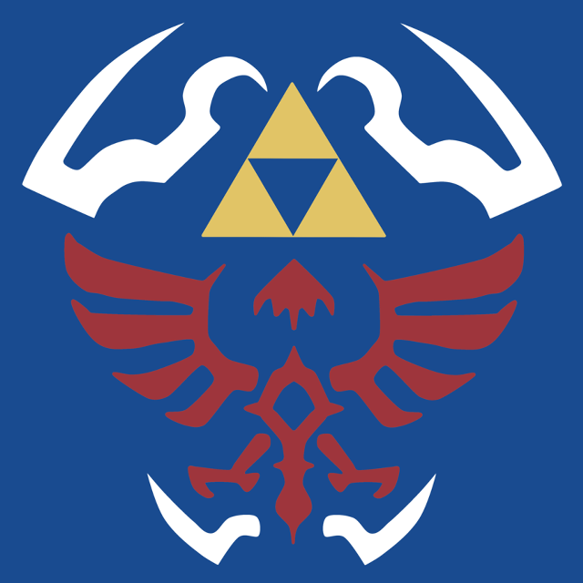 Blue red logo bird arms free wallpaper for tablet - medium preview image