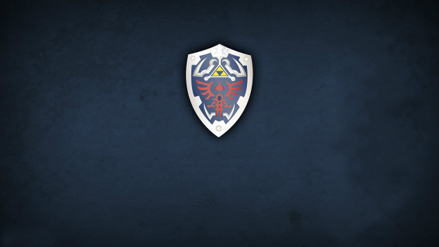 Blue white shield red dragon free wallpaper for desktop - medium preview image